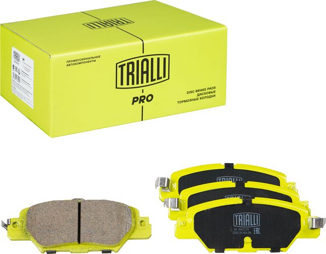 Тормозные колодки Trialli (Керамика). Артикул PF 2507CR