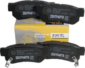 Тормозные колодки Zentparts. Артикул Z07258