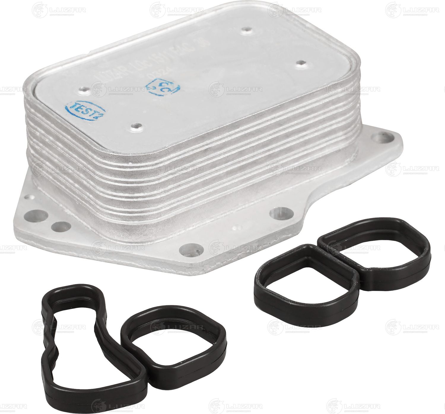 Радиатор масляный (маслоохладитель) для двигателя Luzar. Артикул LOc 1511