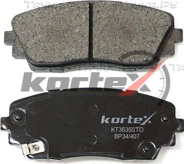 Колодки тормозные KIA PICANTO 11- пер. (Kortex). Артикул KT3535STD