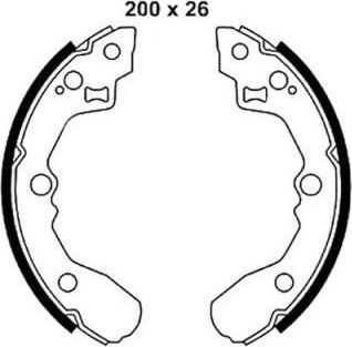 Тормозные колодки G.U.D.. Артикул GBS408000