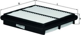Воздушный фильтр Mahle-Knecht. Артикул LX 827