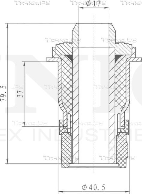 Сайлентблок подрамника (Unio). Артикул RMP-20482