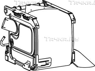 Глушитель (задняя часть) Dinex для Mercedes-Benz Axor 2004-2026. Артикул 51340