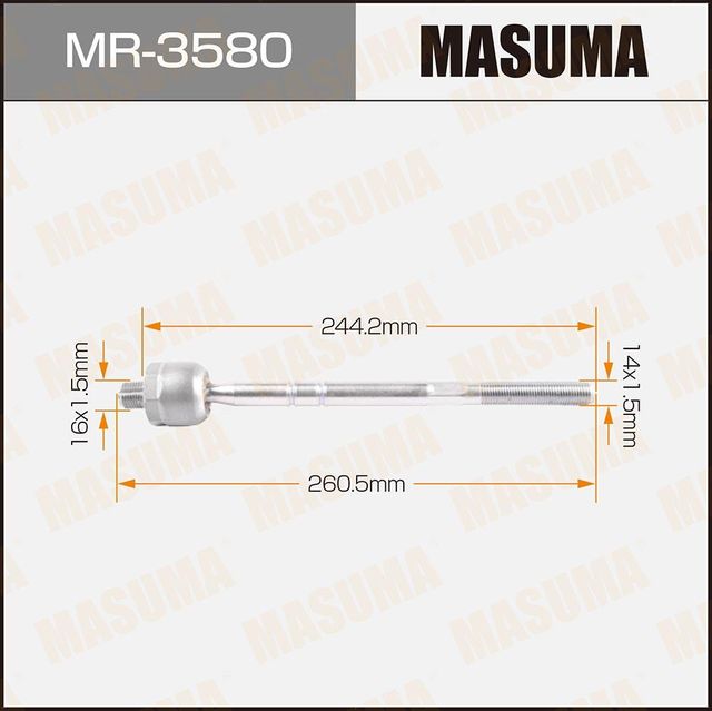 Рулевая тяга Masuma. Артикул MR-3580