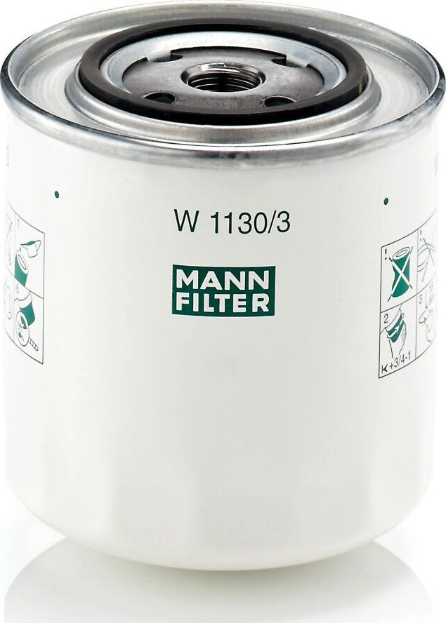 Масляный фильтр Mann-Filter. Артикул W 1130/3