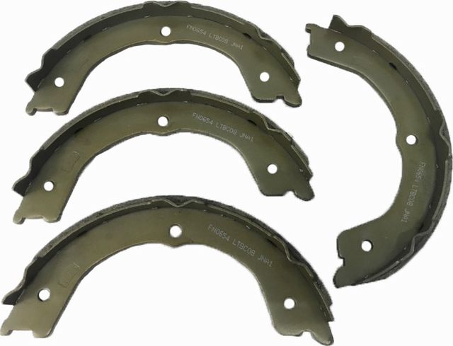 Тормозные колодки (стояночная тормозная система) NiBK задние для Nissan Patrol Y62 2010-2026. Артикул FN0654