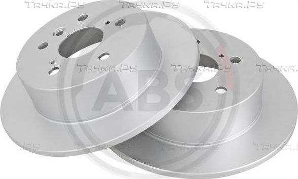 Тормозной диск ABS COATED задний для Toyota Camry 40 (V40, XV40) 2006-2014. Артикул 18400