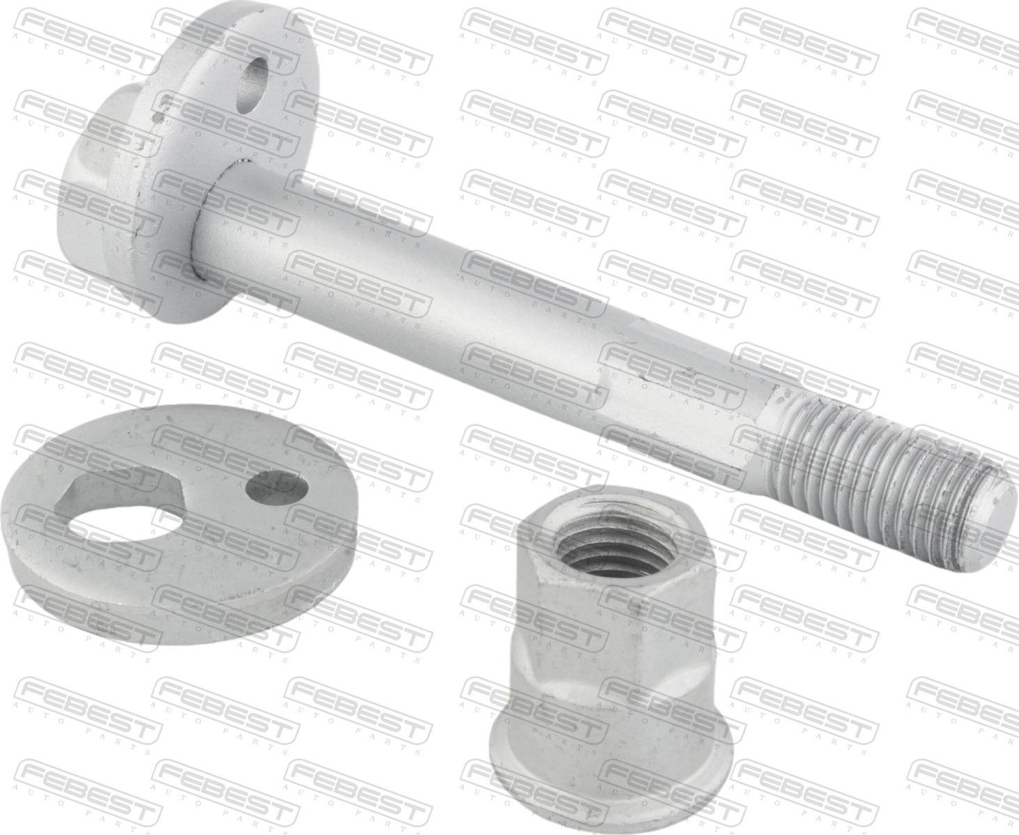 Болт с ксцентриком ремкомплект Febest. Артикул 2029-001-KIT