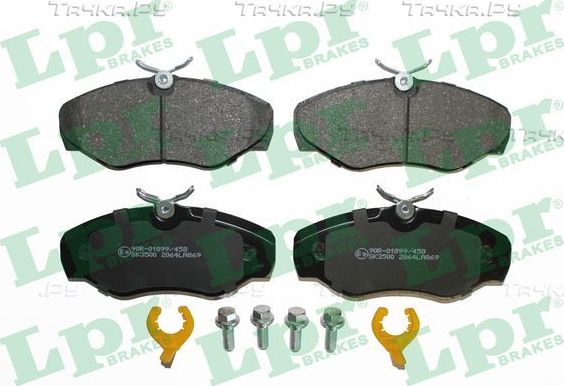 Тормозные колодки LPR. Артикул 05P869K