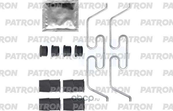 Комплект монтажный тормозных колодок CITROEN JUMPY 2016- / PEUGEOUT EXPERT 2016- / LAND ROVER RAN (Patron). Артикул PSRK1398