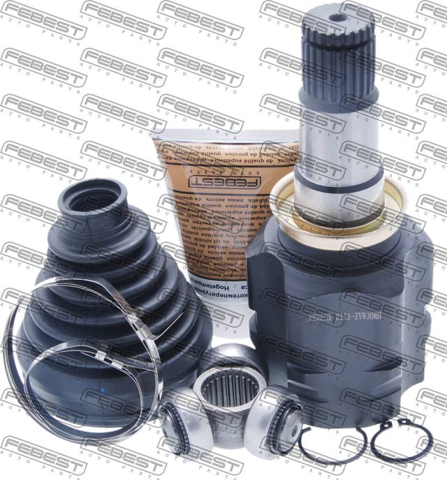 Шрус внутренний (граната) Febest передний правый для Lexus CT I 2010-2018. Артикул 0111-ZVW30RH