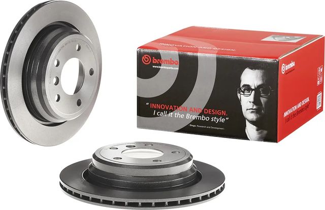 Тормозной диск Brembo UV Coated задний для Alpina B10 E39 1996-1998. Артикул 09.6841.11
