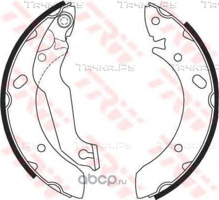 Тормозные колодки Patron задние для Hyundai Lantra II 1995-2000. Артикул PSP607
