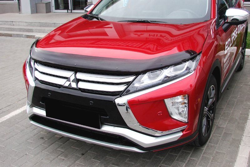 Дефлектор SIM для капота Mitsubishi Eclipse Cross 2017-2026. Артикул SMIECLC1712