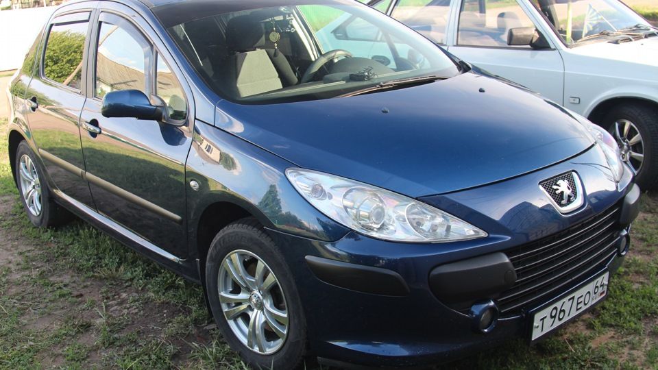 Дефлекторы Heko для окон Peugeot 307 xэтчбек 5-дв. 2001-2008. Артикул 26119