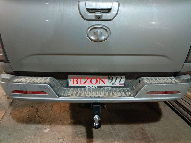 Фаркоп Bizon под американский квадрат для Great Wall Poer 2022-2026. Артикул FA 0430-E