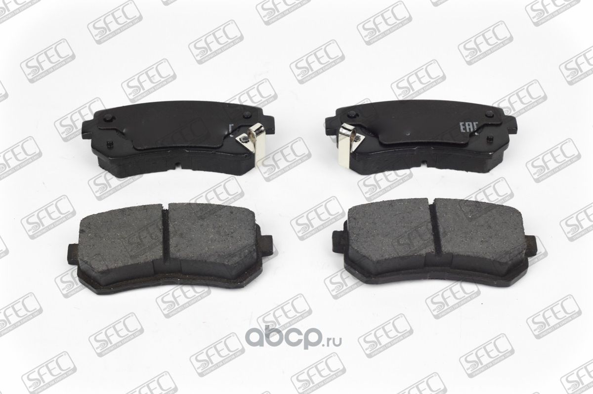 ТОРМОЗНЫЕ ДИСКОВЫЕ КОЛОДКИ ЗАДН. (Autosfec). Артикул BP901952