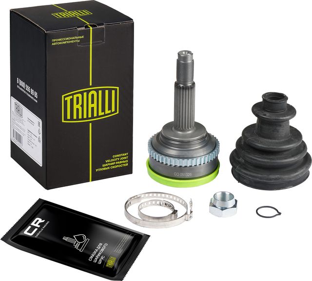 Шрус внутренний (граната) Trialli передний для Ravon Nexia R3 2015-2026. Артикул GO 051326