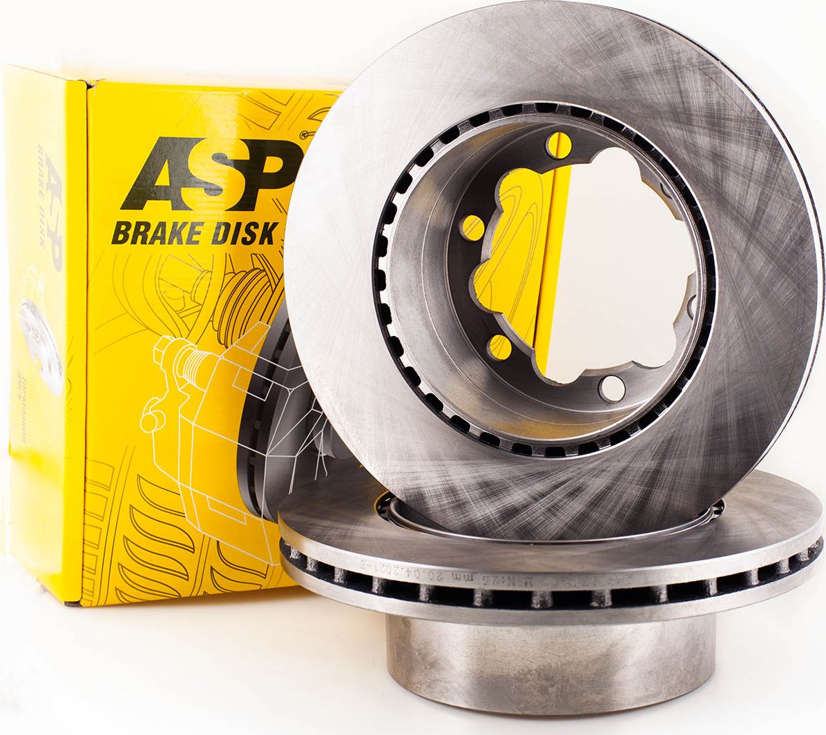 Тормозной диск MB SPRINTER 06->/VW CRAFTER 06-> задн. вент. (ASP). Артикул 030211