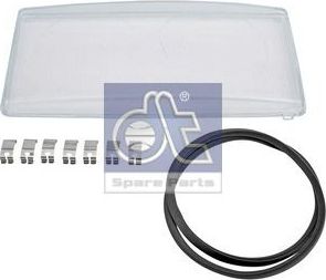 Стекло фары DT Spare Parts. Артикул 3.31021