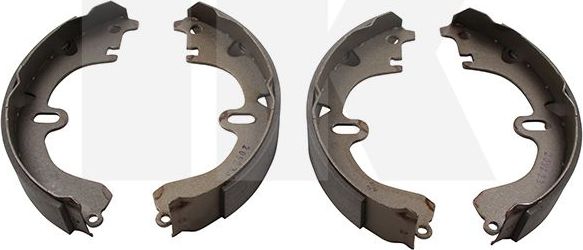 Тормозные колодки NK задние для Toyota Sprinter Carib III 1995-2001. Артикул 2745423