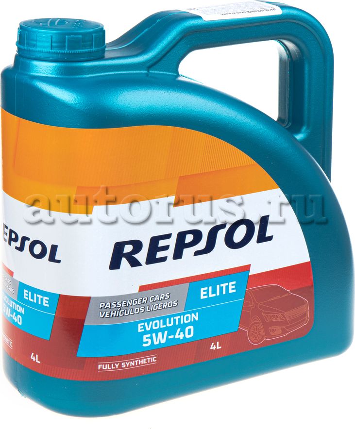 Масло моторн 5W40 REPSOL 4л синтетик ELITE EVOLUTION SN/CF A3/B3-04 A3/B4-04 С3. Артикул 6052R
