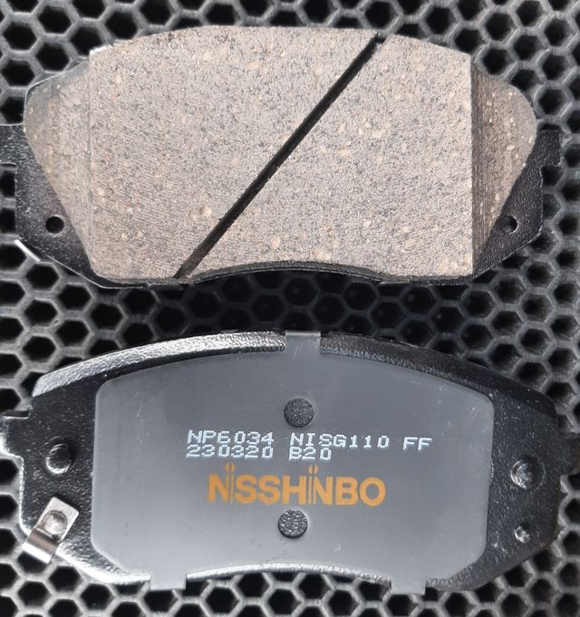 Тормозные колодки Nisshinbo. Артикул NP6034