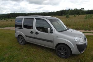 Дефлекторы Cobra Tuning EuroStandart для окон Fiat Doblo II Panorama 5 дв 2009-2015. Артикул FE21009