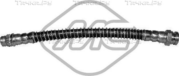 Тормозной шланг Metalcaucho задний для Citroen C2 2003-2012. Артикул 96154