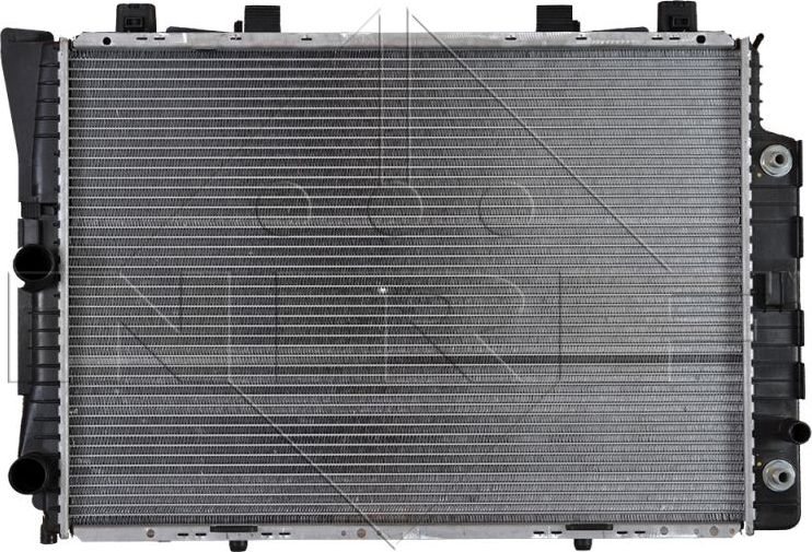 Радиатор охлаждения двигателя NRF (алюминий). Артикул 55332