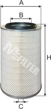 Воздушный фильтр MFilter. Артикул A 118