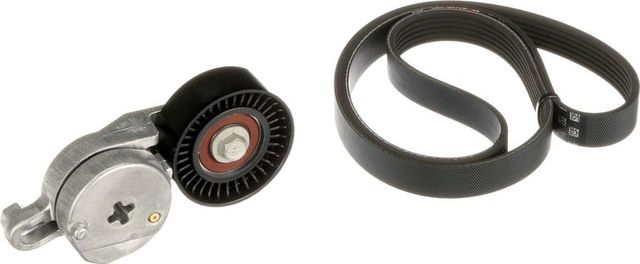 Приводной ремень поликлиновой с роликами (комплект) Gates Micro-V® для Lexus ES VII 2018-2026. Артикул K096PK1245