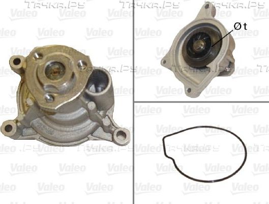Помпа (водяной насос) Valeo для Volkswagen Golf V 2007-2008. Артикул 506950