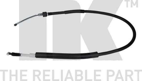 Трос ручника (тросик ручного тормоза) NK. Артикул 9045110