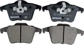 Тормозные колодки Zentparts. Артикул Z07394