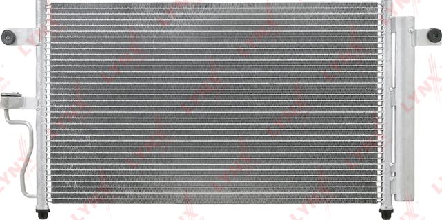 Радиатор кондиционера (конденсатор) LYNXauto для Hyundai Accent II 1999-2005. Артикул RC-0652