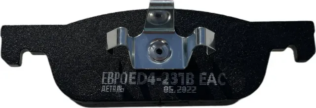 Колодки тормозные LADA X-RAY , LOGAN II (155*49*17.5) передние Евродеталь. Артикул ED4237B