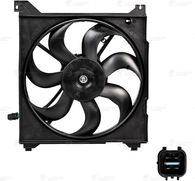 Вентилятор радиатора двигателя Luzar для Kia Magentis I 2001-2005. Артикул LFK 0805