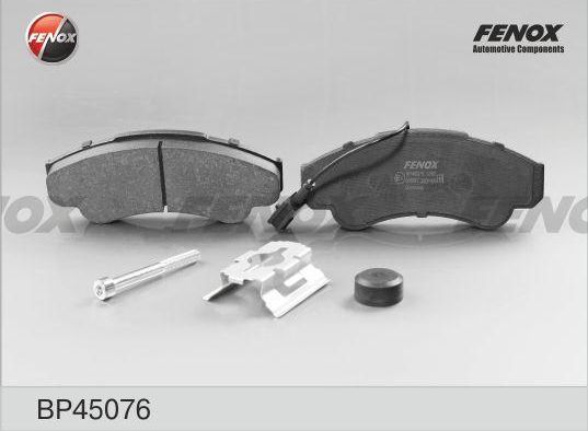 Тормозные колодки Fenox. Артикул BP45076
