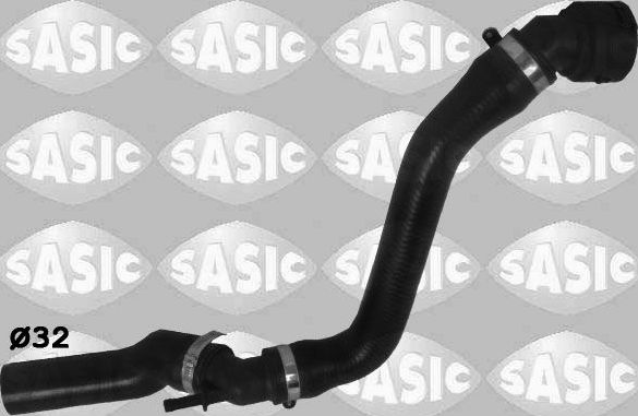 Патрубок радиатора (системы охлаждения) Sasic. Артикул 3406244