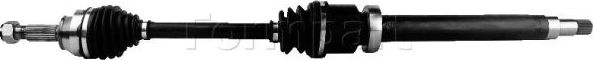Полуось (привод в сборе, приводной вал) Formpart. Артикул 15380005/S