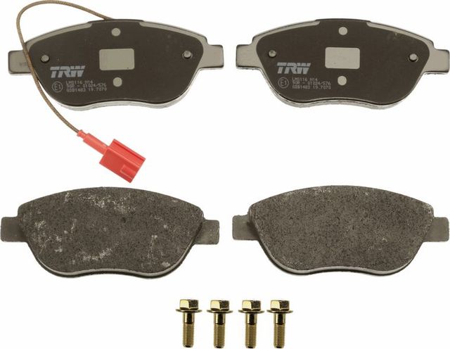 Тормозные колодки TRW COTEC передние для Fiat Stilo 2001-2008. Артикул GDB1483