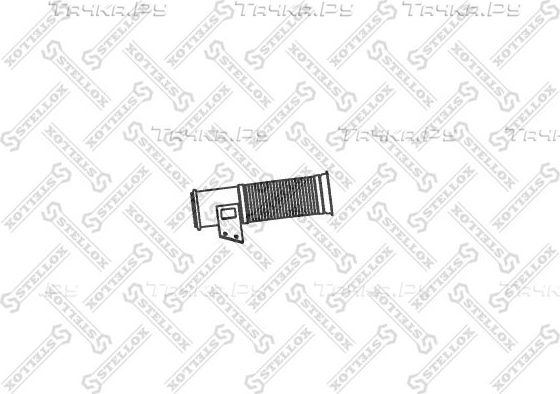 Гофра глушителя Stellox для Scania P 2004-2015. Артикул 82-01667-SX