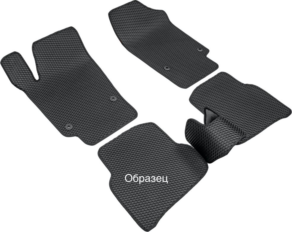 Коврики Rezkon EVA для салона Suzuki SX4 II 2013-2026 Черный кант. Артикул 9033015201