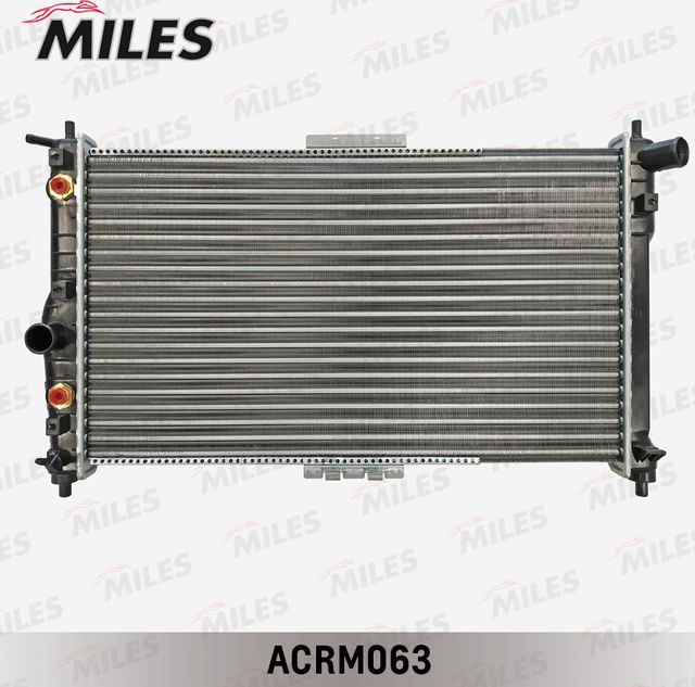 Радиатор охлаждения двигателя Miles для Daewoo Lanos 1997-2008. Артикул ACRM063