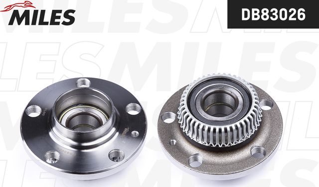 Ступица колеса с интегрированным подшипником Miles задняя правая/левая для Skoda Rapid I 2012-2019. Артикул DB83026