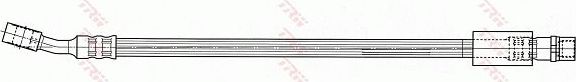 Тормозной шланг TRW для Opel Meriva A 2003-2010. Артикул PHD672