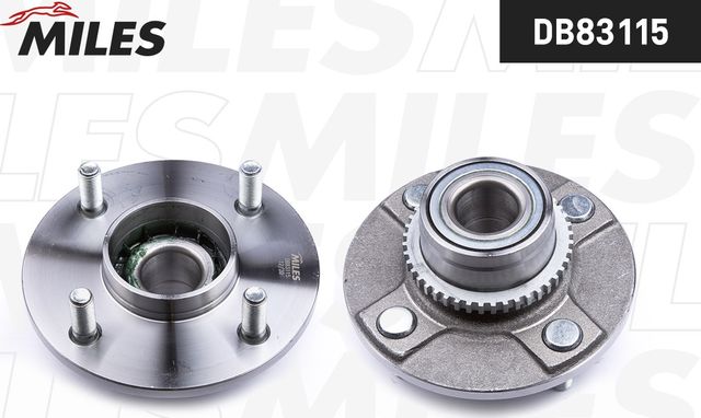 Ступица колеса с интегрированным подшипником Miles задняя правая/левая для Nissan Almera N16 2000-2006. Артикул DB83115