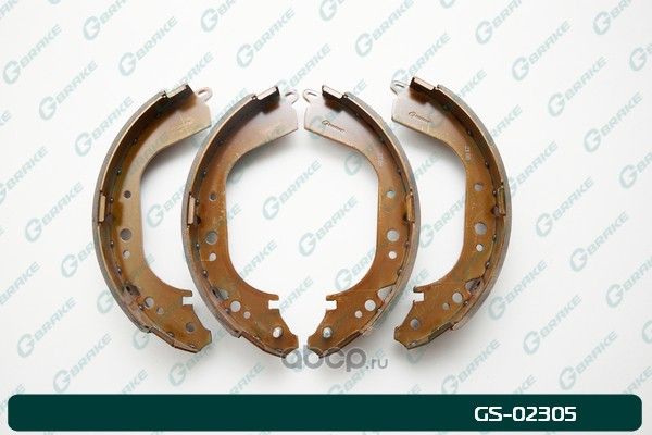 Колодки тормозные барабанные (G-Brake). Артикул GS02305